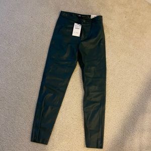Zara leather pants